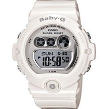 Casio Baby-g Large Digital Watch Mirror White Shock Resistant Bg6900-7