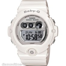 Casio Baby-g Multi-function Digital White Women's Watch Bg6900-7