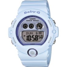 Casio Baby-g Shock Bg6902-2 Blue Pastel Metallic Digital Dial Watch
