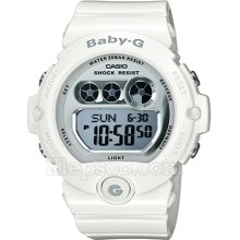 Casio - Baby-g White Ladies Watch - Bg-6900-7er