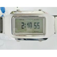 Casio Csterna Csn-012r-5 Digital Databank Resin Link Bracelet