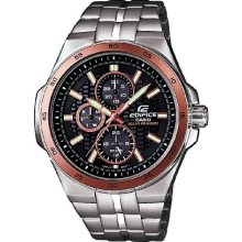 Casio Edifice Men's Solar Collection Analogue Quartz Watch Ef-340Sb-1A5vef
