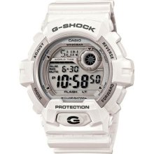 Casio G8900A-7 G-Shock World Timer Mens Digital Dive Watch White ...