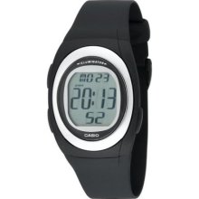 Casio Men's Black Digital Alarm Watch Illuminator Fe10