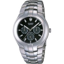 Casio Men's Edifice EF304D-1AV Silver Stainless-Steel Quartz Watc ...