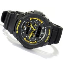Casio Men's G-Shock Quartz Chronograph Digital Alarm Strap Watch