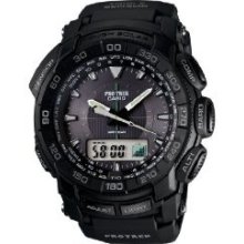 Casio Men's Prg550-1a1cr Pro Trek Triple Sensor Tough Solar Analog-digital Watch