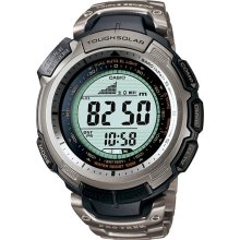 Casio Prg110t-7v Pro-trek Triple Sensor Titanium Mens Watch Prg110t-7