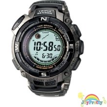 Casio Pro-Trek PRG130T-7 Titanium Tough Solar Mens Watch