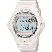 Casio Women's Bg169r-7a Baby-g White Whale Digital Sport Watch