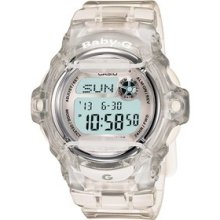 Casio Women's Bg169r-7b Baby-g Clear Whale Digital Sport Watch