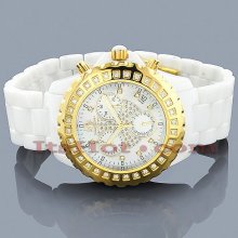 Ceramic Watches: Techno Master Ladies Diamond Watch .90