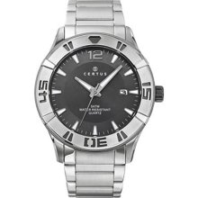 Certus Paris Mens grey Date Watch ...