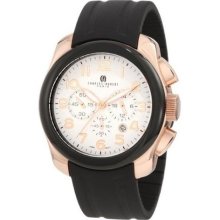 Charles-Hubert, Paris Mens Rose Gold-Plated Stainless Steel Case ...