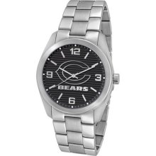 Chicago Bears Elite Series Men's Silver Watch