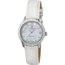 Christina Design London Stainless Steel Ladies 48 Diamond Strap Watch