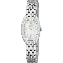 Citizen Eco-Drive Silhouette Diamond Ladies Watch EW9730-55A