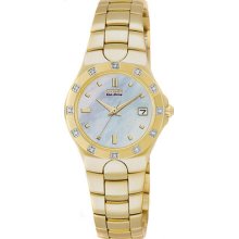 Citizen Ew0732-59 D Eco Drive Corso Diamonds Mother Of Pearl Dial Women's Watch