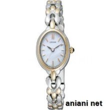 Citizen Lineup Citizen Collection Eco-drive Ladies Clb37-1692 Multicolor X White