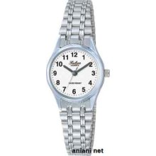 Citizen Q&q Falcon Analog Display White Va83-854 Ladies Watch