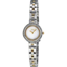 Citizen Silhouette Eco-drive White Dial Two-tone Stainless Steel Ladies Watch