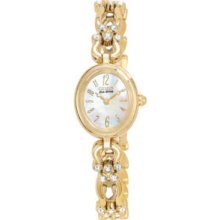 Citizen Women's EW8842-57D Eco-Drive Silhouette Crystal Accented Gold-Tone Watch