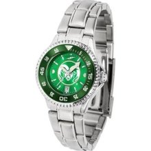 Colorado State Rams CSU NCAA Womens Steel Anochrome Watch ...