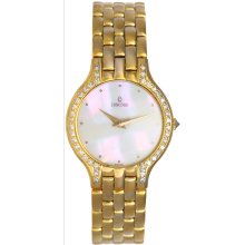 Concord 14k Gold & Diamond Mother-of-Pearl Ladies Watch
