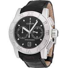 Corum Romulus Chronograph Steel Black