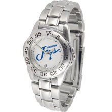 Creighton University Bluejays Womens Steel Sports Watch