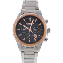 CURREN 8085 Chronograph Dial Wrist Watch Date Round Bezel Male