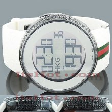 Diamond Gucci Watches Mens Luxury Watch 6ct