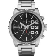 Diesel DZ4209 XXL Staineless Steel Chronograph -NEW!