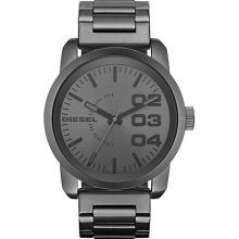 Diesel Gunmetal Ion Plated Stainless Steel Mens Watch Dz1558