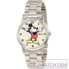 Disney By Ingersoll - Stainless Steel Mickey Mouse Watch - 26164
