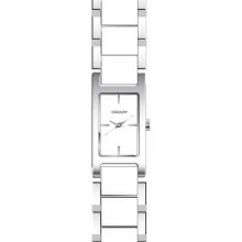 Dkny Ladies White Ceramic Collection Luxury Watch Ny8031