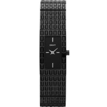DKNY NY8300 Black Glitz Women's Bangle Watch