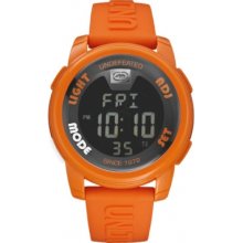 E07503G9 UNLTD by Marc Ecko Mens The 20-20 Orange Digital Watch