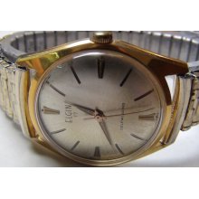 Elgin Men's Gold Automatic 17Jwl Swiss Watch