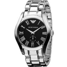 Emporio Armani Stainless Steel Bracelet Watch Black / Silver