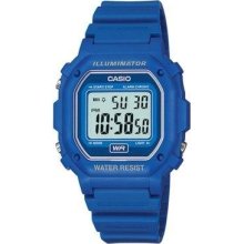 F-108WH-2AEF Casio Mens Blue Digital Watch