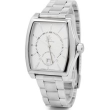 F03608 Automatic Mechanical Stainless Men's Wrist Watch W/calendar,fashion Gift