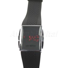 Fashionable Sports Red Led Display Digital Wrist Watch