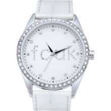 FC1012W French Connection Ladies White Analog Designer Watch