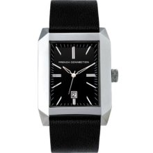 Fcuk Classic Rectangle Men's Watch Fc1003b