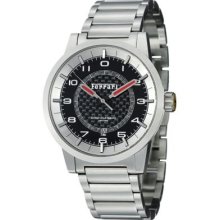 Ferrari Men's Granturismo Swiss Made Automatic Stainless Steel Bracelet Watch