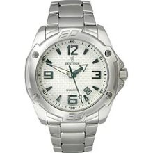 Festina Steel Collection Gift Set Textured White Dial Men's watch #F16386/1