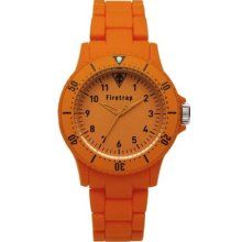 Firetrap Orange Silicon Bracelet Watch