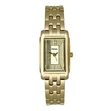 Fossil Dress Collection IP Steel Silver Dial Women's watch #ES2737