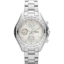Fossil 'Dylan' Chronograph Stainless Steel Ladies Watch CH2832